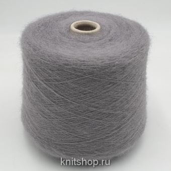 Filamore KidSilk (9015 стальной серый) 70% суперкидмохер, 30% шёлк 900м/100гр