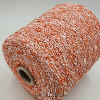 Nodino (Mandarino Multicolor белый, коралл) 100% па 1000м/100гр шишечки