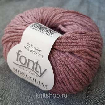 Fonty Mongolia 5 (01) 85% меринос, 15% як 50 г/90 м
