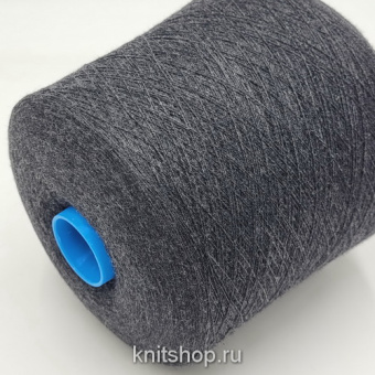 Botto Giuseppe King (1002 Mel антрацит меланж) 30% кашемир, 70% меринос 2/48 2400м/100гр