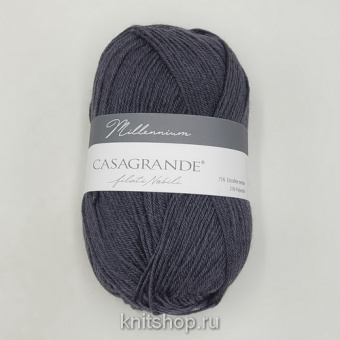 Casagrande Millennium (31.005 графит меланж) 75% меринос экстрафайн, 25% па 50г/210м