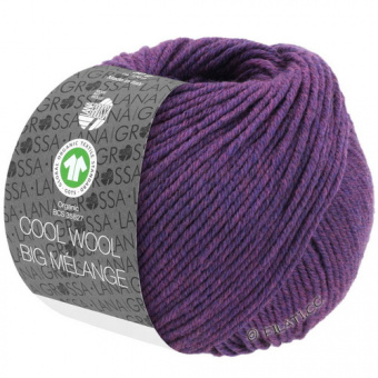 Lana Grossa Cool Wool Big Melange (203) 100% меринос экстрафайн 50 г/120 м