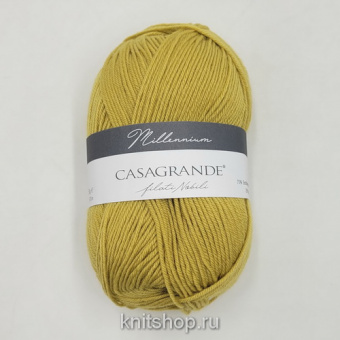 Casagrande Millennium (31.011 горчица) 75% меринос экстрафайн, 25% па 50г/210м