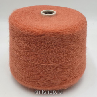 SetaMohair (50168 лосось) 70% кидмохер, 30% шёлк 1000м/100гр