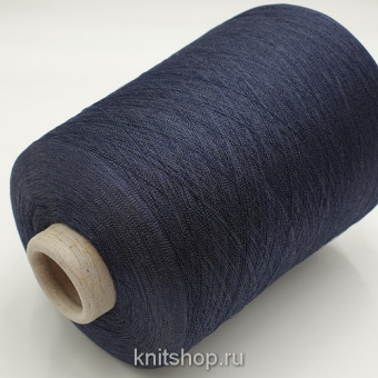 Loro Piana Stretchsilk (Dark Navy темно-синий) 65% шелк, 35% металл 2/82 4100м/100гр