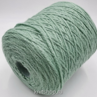 Noemi (Menta ментол) 62% альпака роял бэби, 32% суперкидмохер, 6% люрекс 200м/100гр
