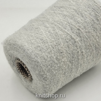 Cariaggi Boucle (31065 светло-серый) 80% кашемир, 20% шёлк 750м/100гр букле