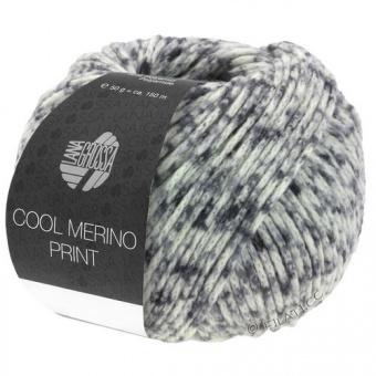 Lana Grossa Cool Merino Print (107) 90% меринос, 10% па 50г/150м