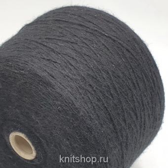 Смотка New Mill Magreb Bark + Astro (10005 черный) меринос, мохер, люрекс, па 390м/100гр