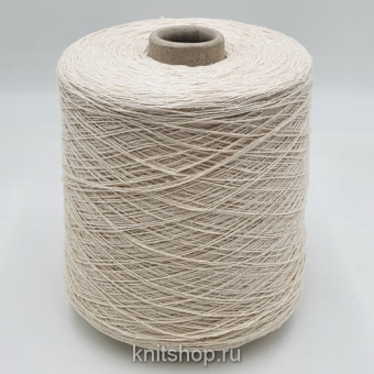 Filati Buratti Seta Bourette (Naturale сливочный) 100% шелк буретный 4/28 700м/100гр