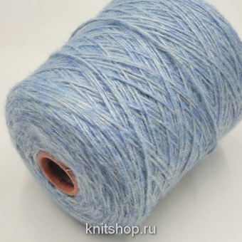 Pinori Filati Diamond (9279 светло-голубой) 35% меринос, 47% вискоза, 18% люрекс 200м/100гр шнурок
