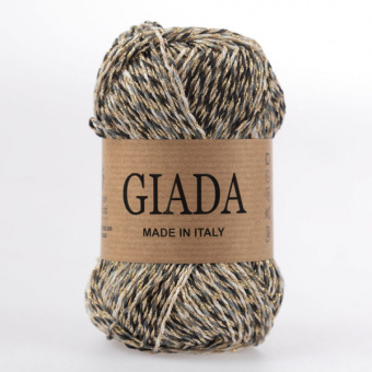 Borgo de'Pazzi Giada (516 бежевая оливка) 32% вискоза, 53% акрил, 8% люрекс, 7% нейлон 50гр/150м