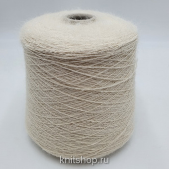 Alpaca 100 (001 натуральный сливочный) 100% альпака 2/9 450м/100гр