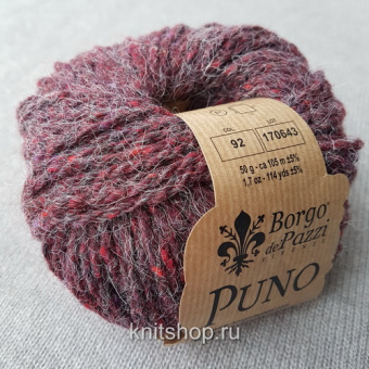 Borgo de'Pazzi Puno (92) 50% меринос, 20% альпака, 30% па 50 г/105 м
