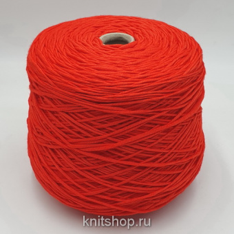 Bottega V XXL (625140 яркий коралл) 60% меринос, 40% па 130м/100гр шнурок фламме