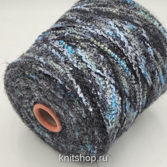 Di Ve Bijou (029898 голубой серый) синтетические волокна, люрекс 185м/100гр