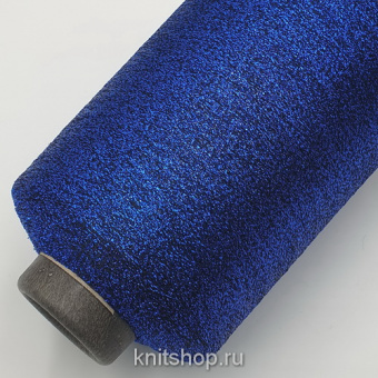 Sinflex (F842-2 синий электрик) 60% вискоза, 40% люрекс 7500м/100гр (бобинка 510гр)