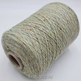 Royal Tweed (3 полынь) 40% суперкид мохер, 40% альпака бэби роял, 20% меринос 450м/100гр твид