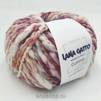 Lana Gatto Cumino (09334) 60% шерсть, 27% акрил, 13% па 100г/120м