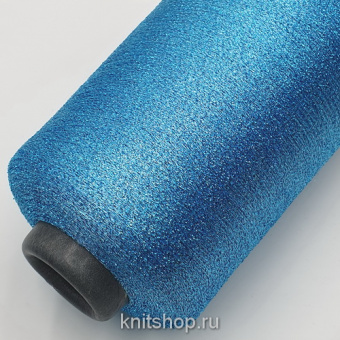 Sinflex (F409 голубой) 60% вискоза, 40% люрекс 7500м/100гр (бобинка 515гр)