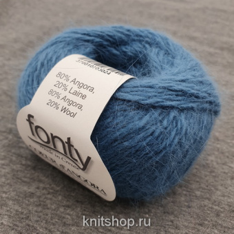 Fonty Coeur Dangora (227 петроль) 80% ангора, 20% меринос 25 г/108 м