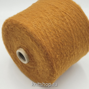 Loro Piana New Breeze Garzato (E430 куркума) 70% кашемир вспушенный, 30% шёлк 900м/100г