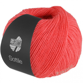 Lana Grossa Sottile (003) 85% хлопок, 15% меринос 50г/250м