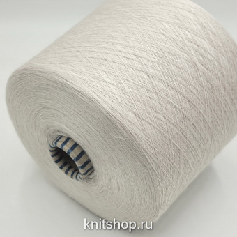 Zegna Baruffa Atena Soft Agnona (217729 жемчужный) 30% кашемир, 60% шёлк, 10% лён 3/80 2666м/100гр