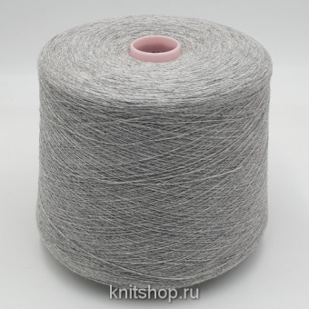 Millefili Cashfive (5005 светло-серый меланж) 30% меринос, 30% вискоза, 5%кашемир, 35%па 1500м/100гр