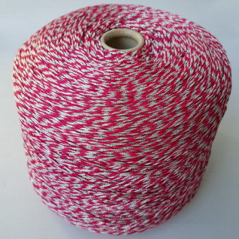 Cristallo (Fuxia) 50% хлопок, 45% вискоза, 5% люрекс 180 м/100 гр