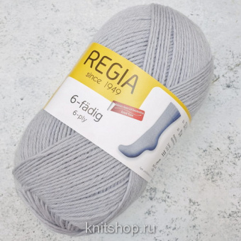 Schachenmayr Regia Uni 6-Ply, 6-ти нитка (01960) 75% меринос, 25% полиамид 150г/375м