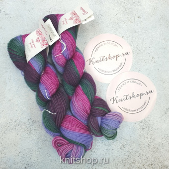 Lana Grossa Meilenweit 50 Special Hand-Dyed (223) 80% меринос, 20% полиамид 50г/210м