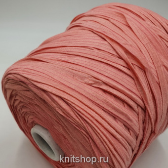 Cashy (5054 Rosa роза) 70% хлопок, 12% кашемир, 18% па 120м/100гр плоская ленточка