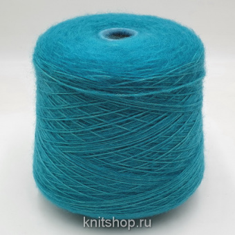 Filcom Soffilo (Smeraldo зеленый нефрит) 45% суперкид мохер, 50% шёлк, 5% па 380м/100гр шнурок