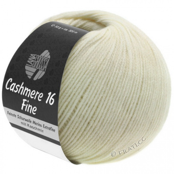Lana Grossa Cashmere 16 Fine (09) 80% мериноc, 10% кашемир, 10% полиамид 50 г/320 м
