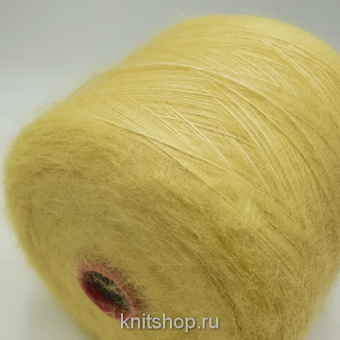 Filcom Soffilo (Giallo желтый) 60% суперкид мохер, 40% шёлк 500м/100гр шнурок