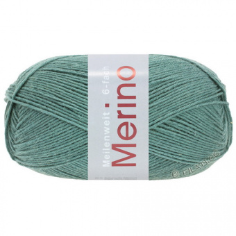 Lana Grossa Meilenweit 150 6-Ply Merino (106) 80% меринос, 20% полиамид 150г/390м