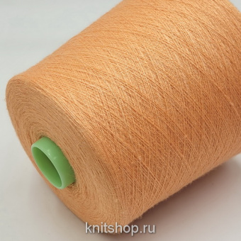 Biagioli Modesto Ginko Loro (720633 светлый оранж) 46% кашемир, 27% шёлк, 27% лён 2/43 2150м/100гр
