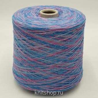 Moma Multicolor (14 сирень мультиколор) 76% хлопок, 24% па 600м/100гр реснички