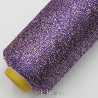 Sinflex (F437 сирень) 60% вискоза, 40% люрекс 7500м/100гр (бобинка 485гр)