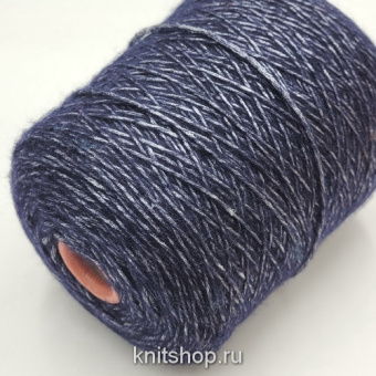 Pinori Filati Diamond (9259 темно-синий) 35% меринос, 47% вискоза, 18% люрекс 200м/100гр шнурок