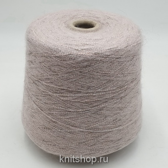 Filpucci Fifty (1011 пудра, серебро) суперкидмохер, меринос, вискоза, люрекс, па 600м/100гр смотка