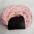 Толстая пряжа (розовый кварц) 100% меринос, 1см толщина нити Woolen Mood 300гр