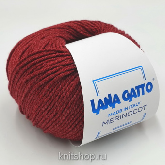 Lana Gatto Merinocot (19620) 53% меринос экстрафайн, 47% хлопок 50г/125м