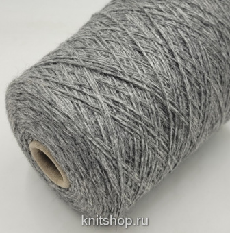 Loro Pianа Clan (Grigio Mel серый меланж) 85% кашемир, 15% мохер 2/70 350м/100гр