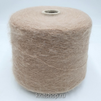 Torcitura di Domaso Bellino (439 беж) 20% альпака бэби, 20% кидмохер, 60% па 1000м/100гр