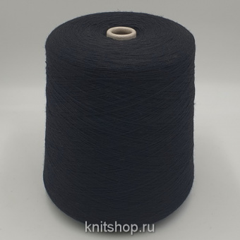 Folco (NN1 черный) 50% меринос, 50% акрил 2/28 1400м/100гр