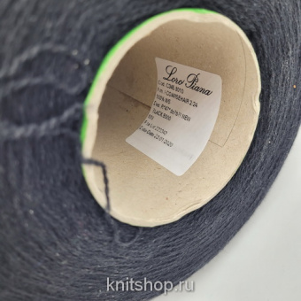 Loro Pianа Coarsehair (New Black черный) 100% кашемир 2/24 1200м/100гр