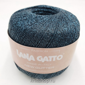 Lana Gatto New Glitter (9118) 51% полиэстер, 49% нейлон 25 г/300 м
