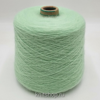 Filcom Soffilo (Menta ментол) 45% суперкид мохер, 50% шёлк, 5% па 380м/100гр шнурок